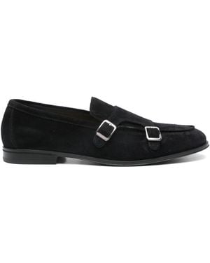 Doucal's Suede Loafers - Black