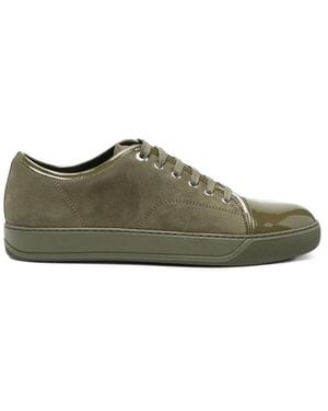 Lanvin Lace Up Sneakers - Green