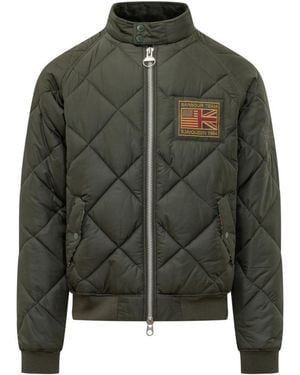Barbour Mandarin Collar Jacket - Green