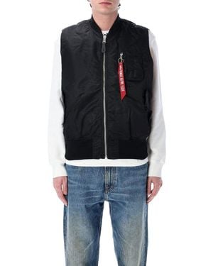 Alpha Industries Nylon Vest - Blue