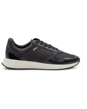 BOSS Titanium-Runn-Buny Sneakers - Black