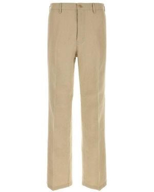 Prada Light Straight Pants - Natural