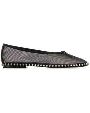 Alexander Wang Mesh Ballet Flats - Black