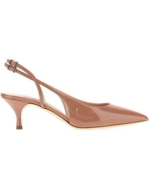 Casadei Leather Pumps - Brown