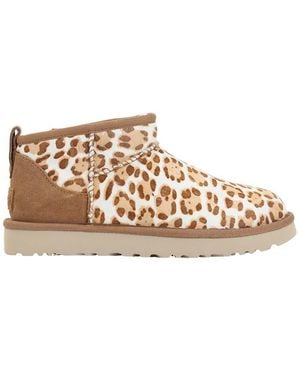 UGG Animal Print Boots - Natural