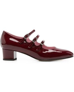 CAREL PARIS Leather Pumps - Purple