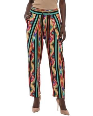 Balmain Multi Color Drawstring Pant - Multicolor