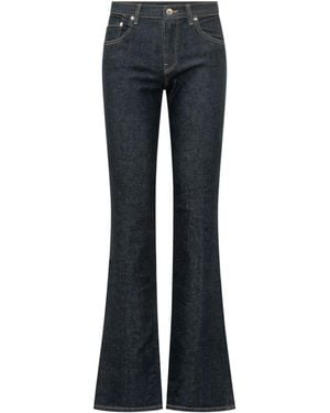 Haikure Flared High Rise Jeans - Blue