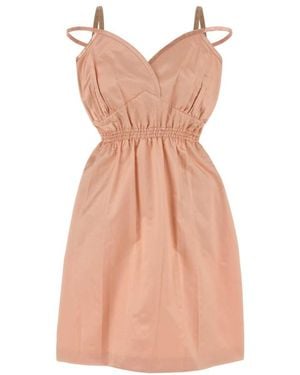 Miu Miu Satin Dress - Pink