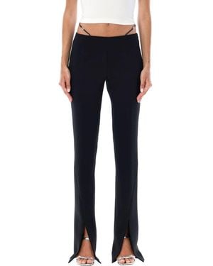 DSquared² Straight Flat Front Trousers - Blue