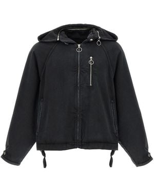 NAMACHEKO Solid Hooded Jacket - Black