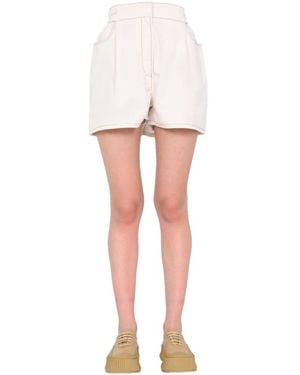Sunnei Solid Shorts - White