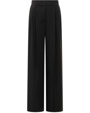 Alberta Ferretti Tailored Pleated Pants - Black