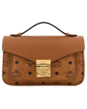 MCM Tracy Crossbody Bag - Brown