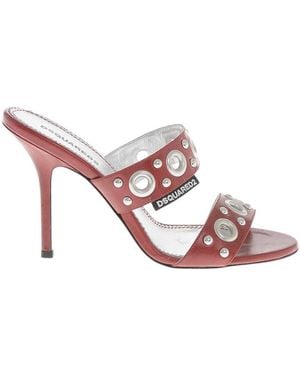 DSquared² Leather Heels - Pink