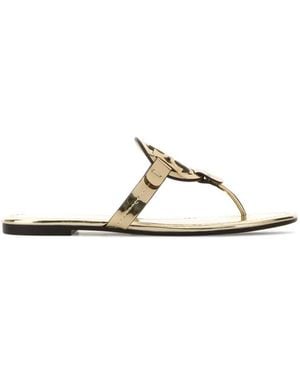 Tory Burch Slip On Flats - Multicolor
