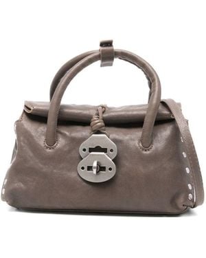Zanellato Dotta Centauro Small Satchel - Metallic