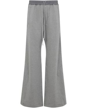 Rick Owens Wide Leg Pants - Gray