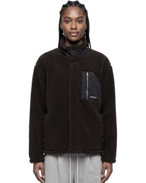 Ambush Textured Mock Collar Jacket - Black