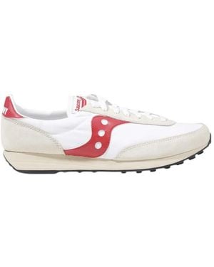 Saucony Logo Trainer-80 Sneakers - White