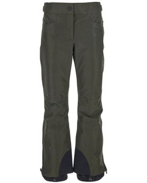 Moncler Slim Flat Front Pants - Gray