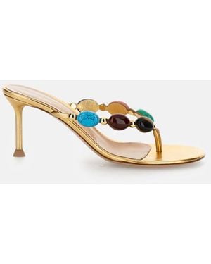 Gianvito Rossi Leather Heels - Multicolor