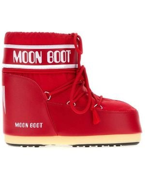 Moon Boot Ankle Boots - Red