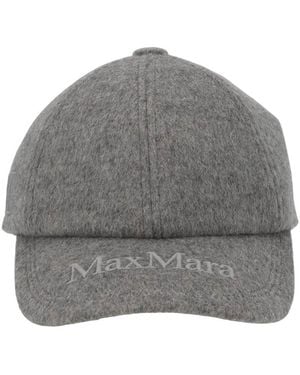 Max Mara Logo Baseball Cap - Grey