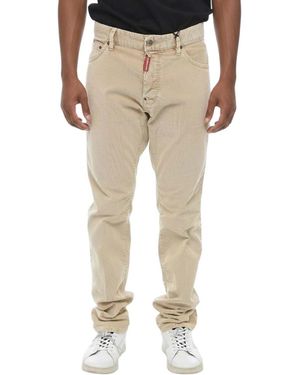 DSquared² Mid Rise Jeans - Natural