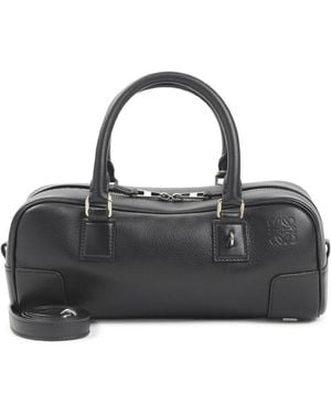 Loewe Amazona 23 Satchel - Black