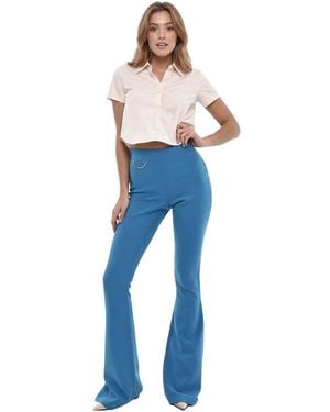 DSquared² Bootcut Pants - Blue