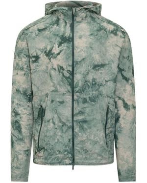Y-3 Printed Hood Jacket - Green