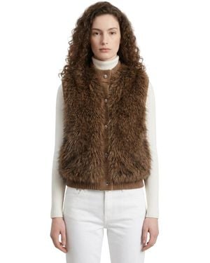 Moncler Textured Jacket - Brown