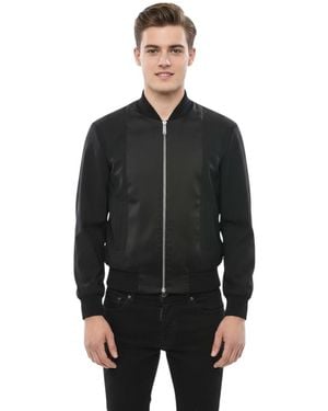 DSquared² Solid Mandarin Collar Jacket - Black
