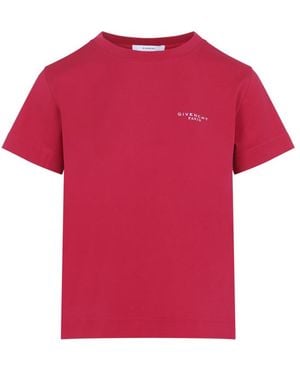 Givenchy Crew Neck T-Shirt - Pink