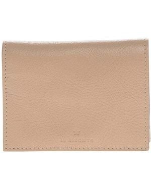 Il Bisonte Light Textured Wallet - Natural