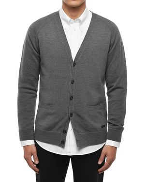 DSquared² V Neck Cardigan - Gray