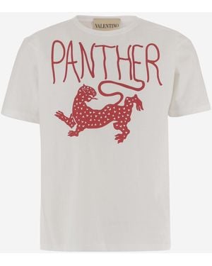 Valentino Printed T-Shirt - White