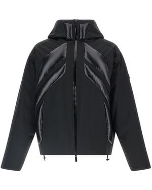 Moncler Solid Hood Jacket - Black