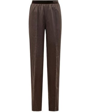 Tom Ford Regular Pajamas Pants - Brown