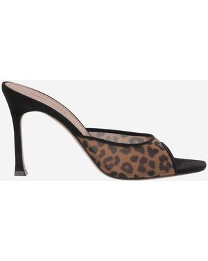 AMINA MUADDI Slingback Heels - Brown