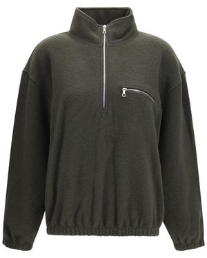 Rier Solid Mock Collar Jacket - Grey