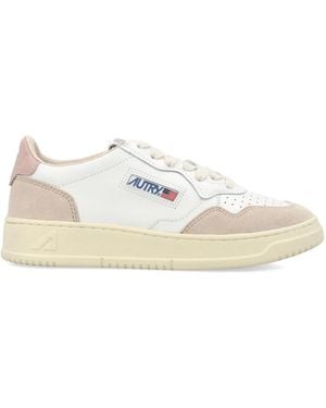 Autry Lace Up Sneakers - White