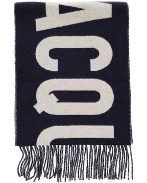 Jacquemus L'Écharpe Virgin-Wool Scarf - Blue