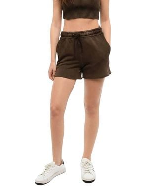 Cotton Citizen Solid Shorts - Brown
