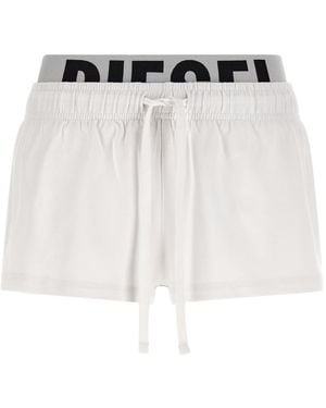 DIESEL Miranda-D-Pop Shorts - White