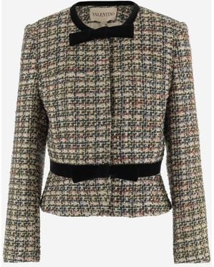 Valentino Bow Blazer - Green