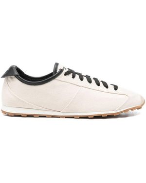 Jacquemus Leather Trainers - White