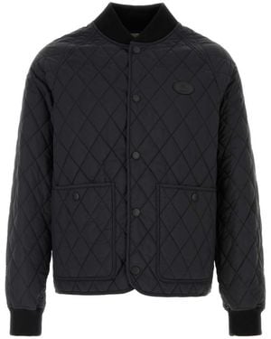 Burberry Band Collar Jacket - Black