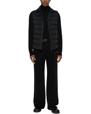 Herno Quilted Sleeveless Jacket - Black